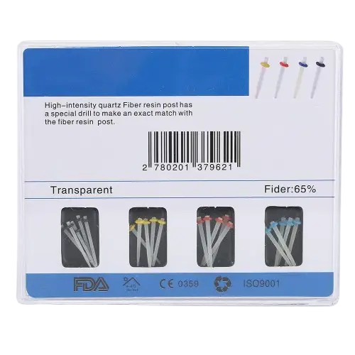 TENON FIBRE DE VERRE 20pcs+4 FORETS –