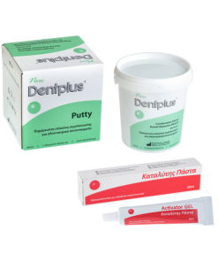 KIT DENTPLUS PUTTY + DENTORANS + ACTIVATOR GEL